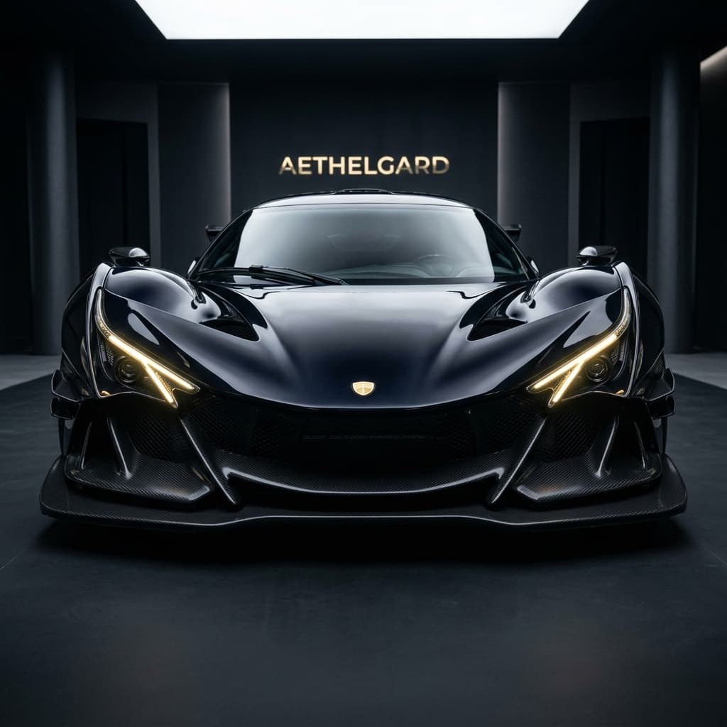 Aether Hypercar - 01 / FRONT SHAPE